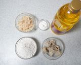 蓮根と大麦粉のしゅうまい包み作り方1写真