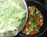 キャベツ鶏肉カレー粉炒め♪簡単レシピ作り方6写真