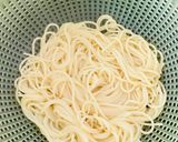 私の 大葉ソーススパゲッティ作り方2写真