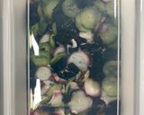 簡単　夏はサッパリ酢の物作り方3写真