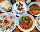 クリスマスディナー！時短ビーフシチュー作り方10写真