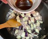 ご飯モリモリ！ひき肉入り茄子の佃煮作り方4写真
