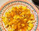 卵大量消費！餡たっぷり💓舞茸入りカニ玉🌟作り方7写真