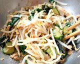 おかわかめとモヤシで美味しい♩簡単ツナぽん合え作り方3写真
