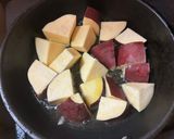 フライパンで簡単♪大学芋作り方2写真