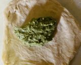 濃厚抹茶チーズケーキパンを閉じ込めたパン作り方6写真