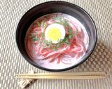 ヤドンさぬきうどん＆ラトビアのスープで作るヤどん作り方21写真