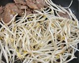 豚タンともやしの炒め物作り方2写真