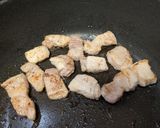 厚切り豚肉とアスパラのガリバタしょうゆ作り方3写真