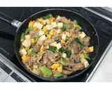青梗菜と豆腐の豚肉炒め★動画あり★作り方28写真
