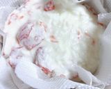 🍇グレープフルーツバレリーナの夜食🍑作り方3写真