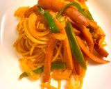 日本の家庭の味　懐かしいナポリタン作り方13写真