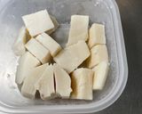 茎ワカメ炒め(豚油)四毒抜き覚え書作り方2写真
