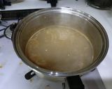 赤エビの頭で出汁を取った味噌汁作り方9写真