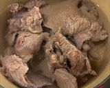水だけで牛すじの下処理　冷凍保存ok作り方2写真