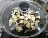 ナスの卵とじ丼作り方5写真