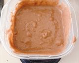レンジで簡単米粉のバナナココア蒸しパン作り方2写真