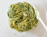 金ごまとほうれん草のジェノベーゼパスタ作り方6写真