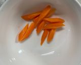 肉無チクワクリーミー梅ガパオ味野菜炒め作り方4写真