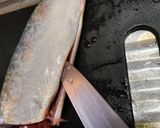 鯖の味噌煮（1尾）作り方1写真