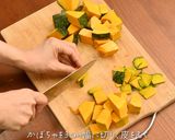 銅鍋てふてふで作る かぼちゃチーズケーキ作り方2写真