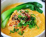 スパイシーカレー担々麺作り方7写真
