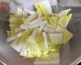 (簡単)白菜の胡麻和え作り方1写真
