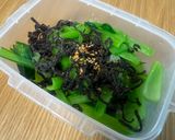 【常備菜】レンジで小松菜ナムル作り方2写真