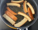 簡単パン耳揚げシュガー作り方3写真