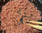 冷めてもしっとり！合い挽き肉の冷凍作り置きそぼろ作り方2写真