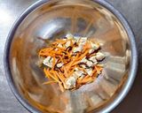 レンチン！人参と豆腐の塩昆布和え作り方7写真