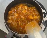 目玉焼きのせ♪あんかけパスタ作り方2写真