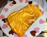 納豆キムチーズ卵焼き作り方3写真