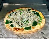 冷凍の薄焼きピザとシラスの相性がいい作り方4写真