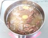 ラム肉で✾Newレトロ系な「どて焼き」を作り方4写真