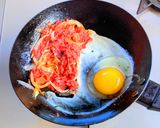 コンビーフ卵サラダ丼作り方4写真