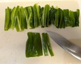 豚バラ厚切り肉とピーマンの中華炒め作り方1写真