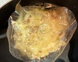 ライスペーパー　ヘルシー明太子レタスピザ作り方8写真
