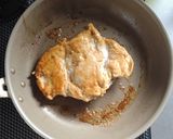 チミチュリソースで食べる♪チキンステーキ。作り方12写真