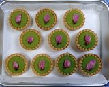 🌸🌱桜と抹茶🌱🌸 春色♪チョコタルト✨作り方10写真