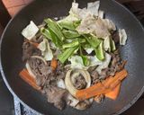スーパーの味付き肉で肉野菜炒め作り方4写真