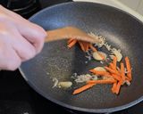 干しエビとキャベツの炒め物作り方9写真
