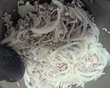 旨味しみしみ♪厚揚げのすき玉そぼろ丼作り方4写真