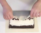 モノクロスイーツ♪ブラックロールケーキ作り方16写真