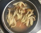 鮭としめじの味噌釜飯作り方2写真