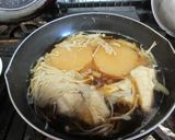 源助大根とフグの炊き合わせ作り方4写真