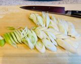 長ねぎとじゃがいものカレー作り方3写真