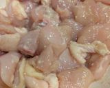 丸ごとにんにくと鶏むね肉とじゃがいも作り方1写真