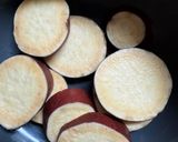 焼肉のタレで簡単 さつまいもの豚肉巻き 照り焼き作り方2写真