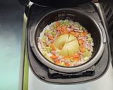 玉ねぎとベーコンの炊き込みご飯作り方5写真